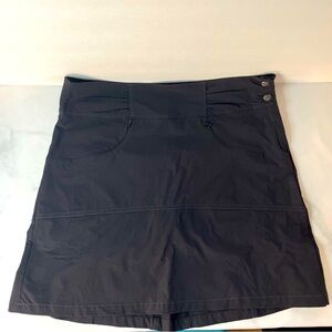 Athleta Hit The Trail Black Skort 10